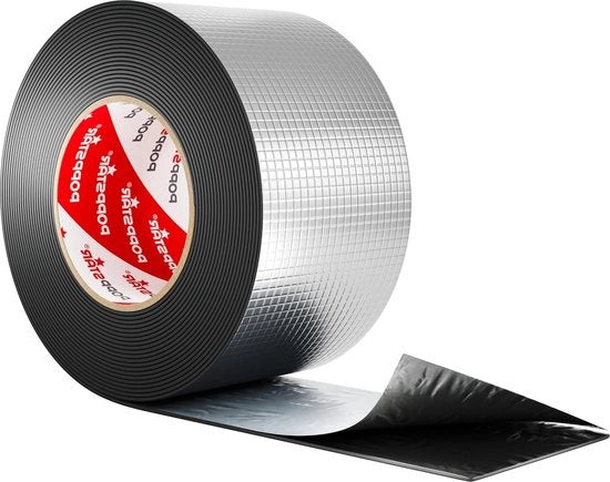 Tecnica di Sigillatura in Alluminio Autoadesiva - 10m x 75mm x 1.5mm - Acqua e Polvere IP68