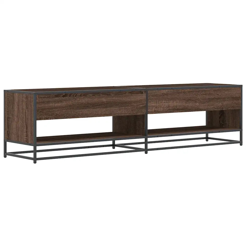 vidaXL Mobile Porta TV Rovere Marrone 180,5x40x46 cm in Truciolato