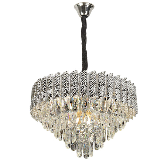 Lampada Cristal G055-cp 50cm Chrome