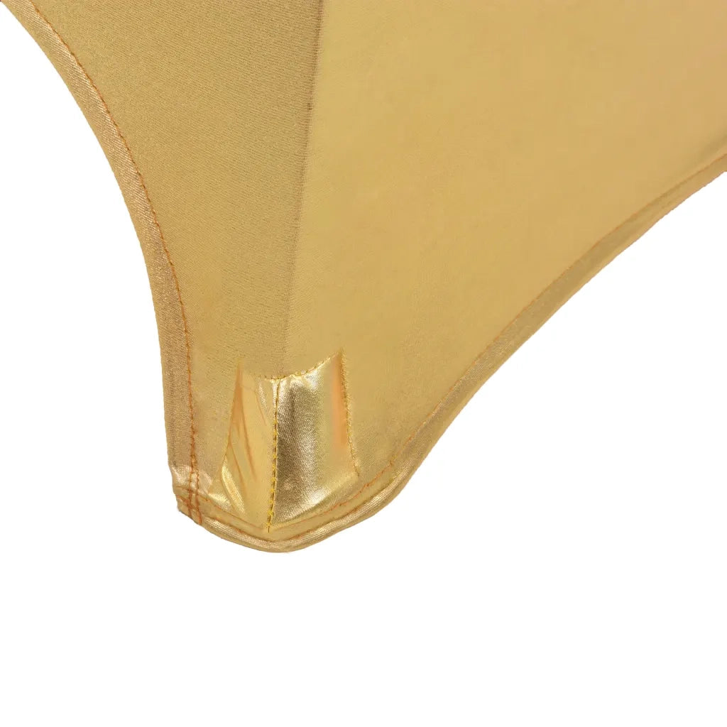 Copertura Elastica per Tavolo 2 pz 80 cm Oro cod mxl 43916
