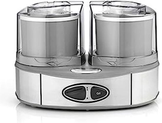 Macchina per la produzione di ghiaccio automatica - Macchina per il ghiaccio automatico - Macchina per la produzione di ghiaccio a cubetti - Macchina per la produzione di ghiaccio in scatola con capacità di 50 kg/h, 2200 W, 230 V, classe energetica A+