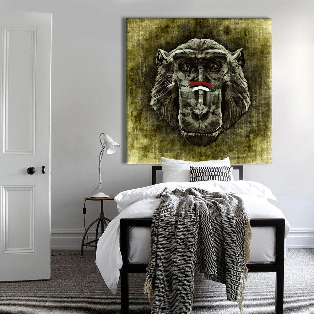 ABSTRACT 1103 - Quadro Canvas su telaio in legno Misura: 80x80 cm