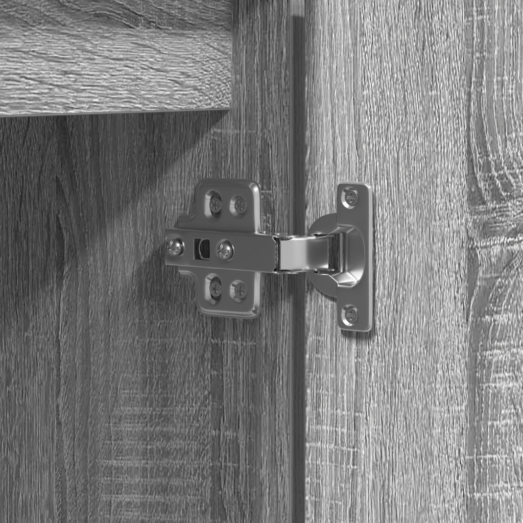Mobile TV Grigio Sonoma 100x38x49 cm Legno ingegnerizzato