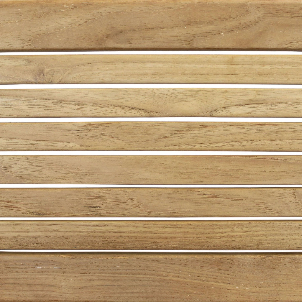 Poltrona da Giardino Pieghevole in Legno Teak cm 42x60x85 - THOR