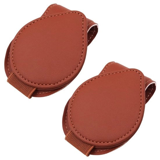 Occhialaiuto Autoadattante - Autoocchialaiuto - Occhialaiuto Standaard - Multifunzionale - Materiale PU di alta qualità - Dimensioni compatte 10,9x6,9 cm - Occhialaiuto con clip