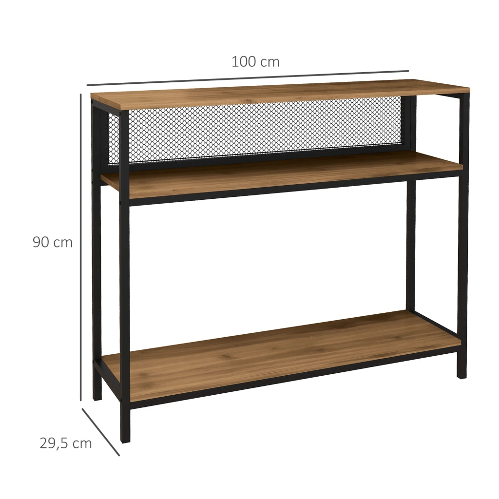 Tavolo da pranzo allungabile ¨C zephmum ¨C Legno massello di quercia, 100x90x29.5 cm
