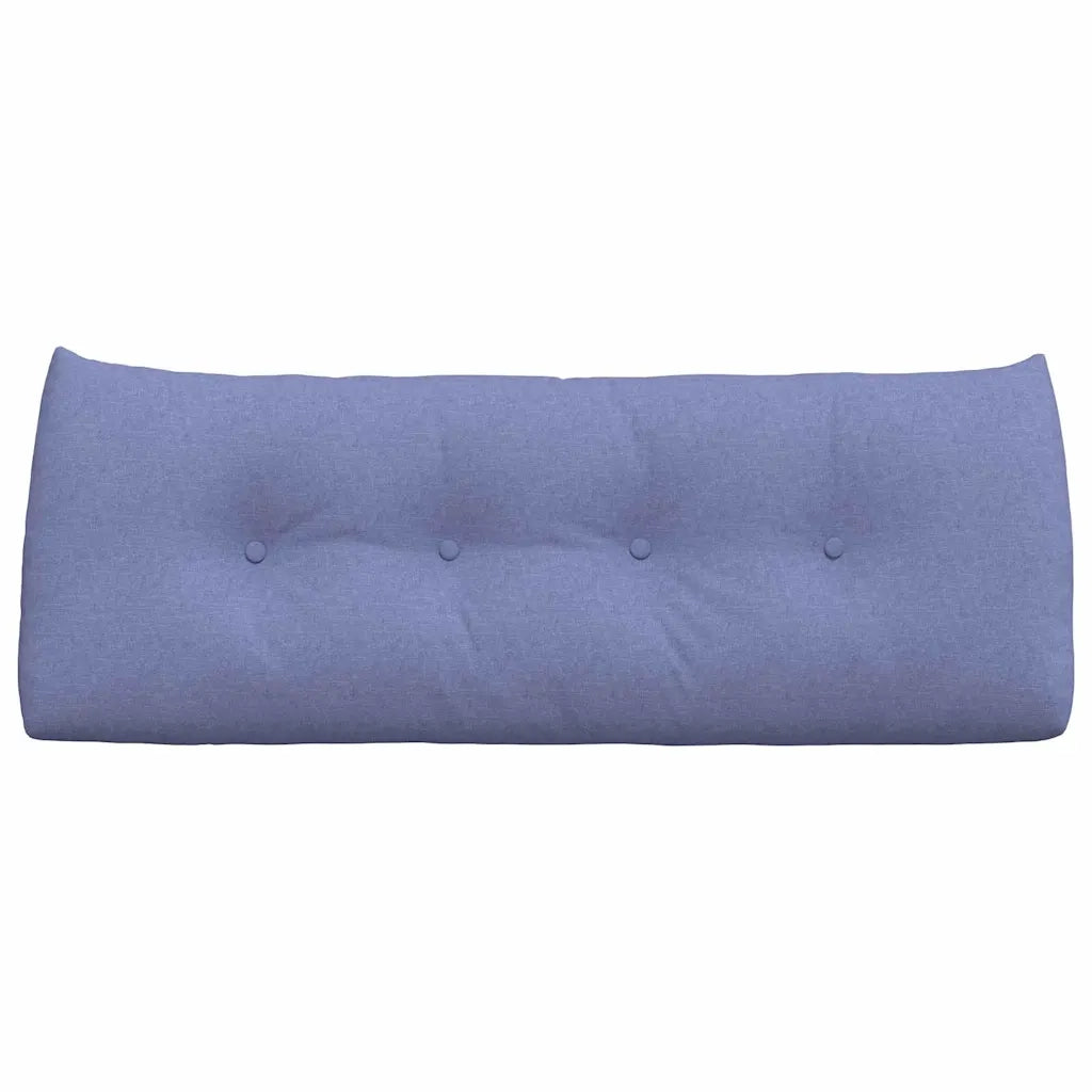 Cuscino per Schiena Blu jeans 120 x 24 x 50 cm Tessuto
