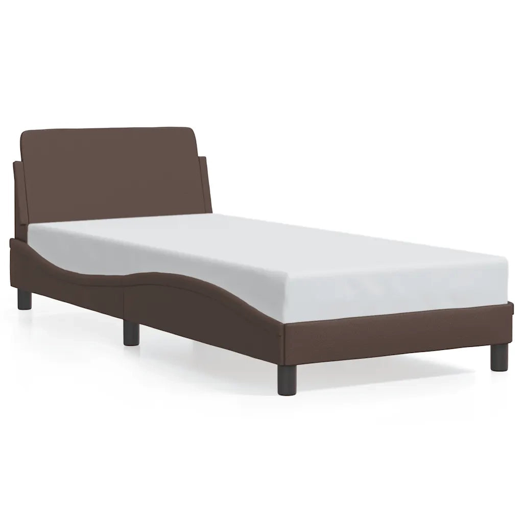 Giroletto Dover Marrone 90x200 cm in Similpelle 373120