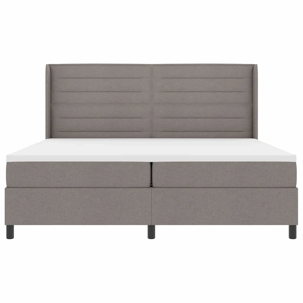 Letto a Sorgente LED con materasso Talpa 200 x 200 cm Tessuto 3343466