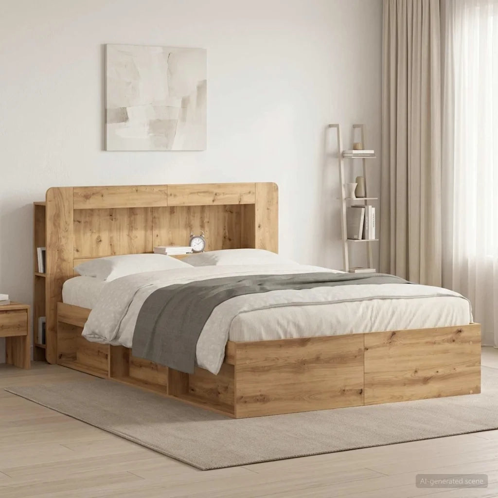 Testata del letto Rovere Artigianale Legno ingegnerizzato 8001290
