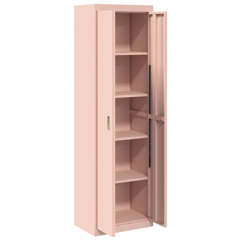 Armadio Rosa 60 x 40 x 200 cm Acciaio