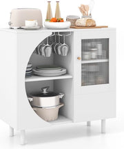 Credenza da Cucina - Design - 80x30x80 cm - Mobile - Mobile da Cucina - Credenza per Salotto - Credenza per Soggiorno
