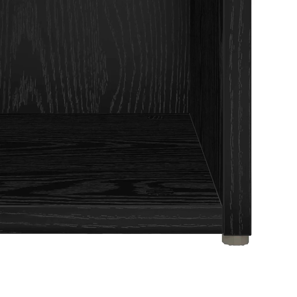 Set mobile TV 6 pcs Rovere Nero Legno multistrato 3393163