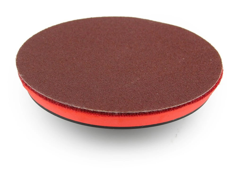 Platorello 125 mm M14 con Velcro 5 Dischi P80 e Adattatore Trapano 75133