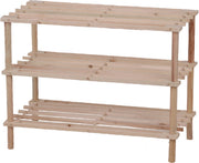 MAURY'S WOODY SCAFFALE 3 PIANI 64X26X49CM NATURALE