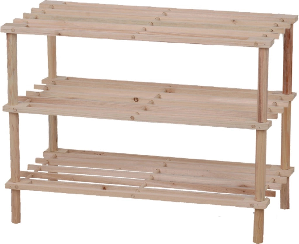 MAURY'S WOODY SCAFFALE 3 PIANI 64X26X49CM NATURALE