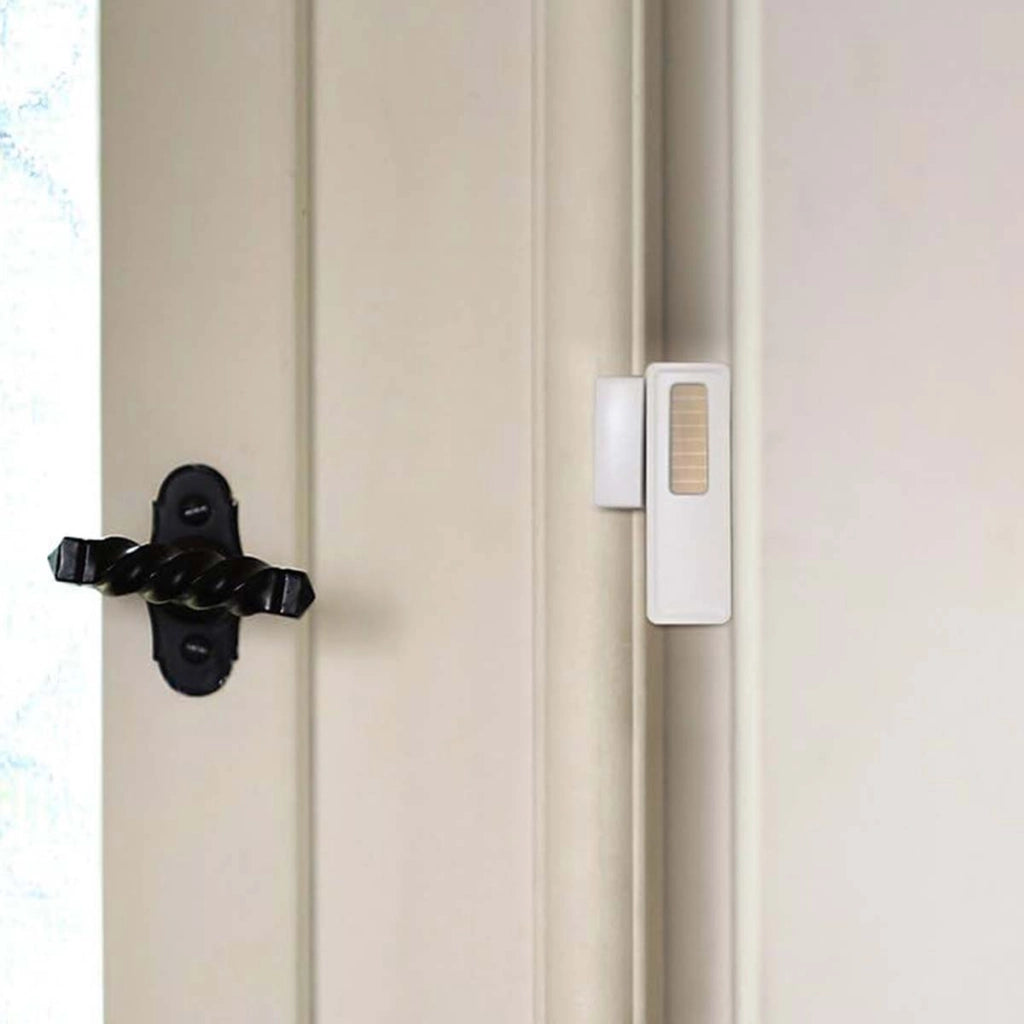 Sensore di apertura wireless compatibile EnOcean Bianco NODON