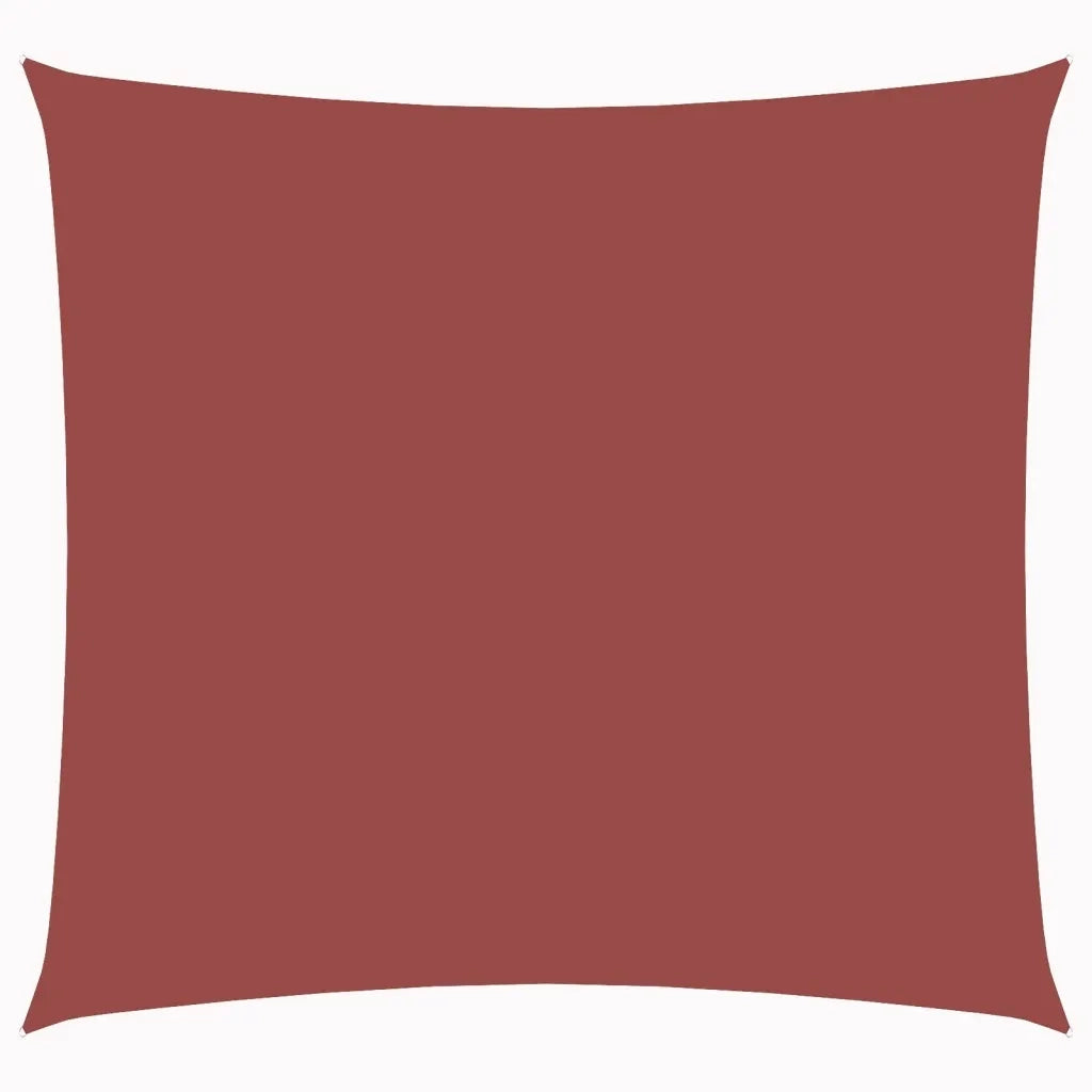 Vela Parasole in Tela Oxford Quadrata 5x5 m Terracotta 135361