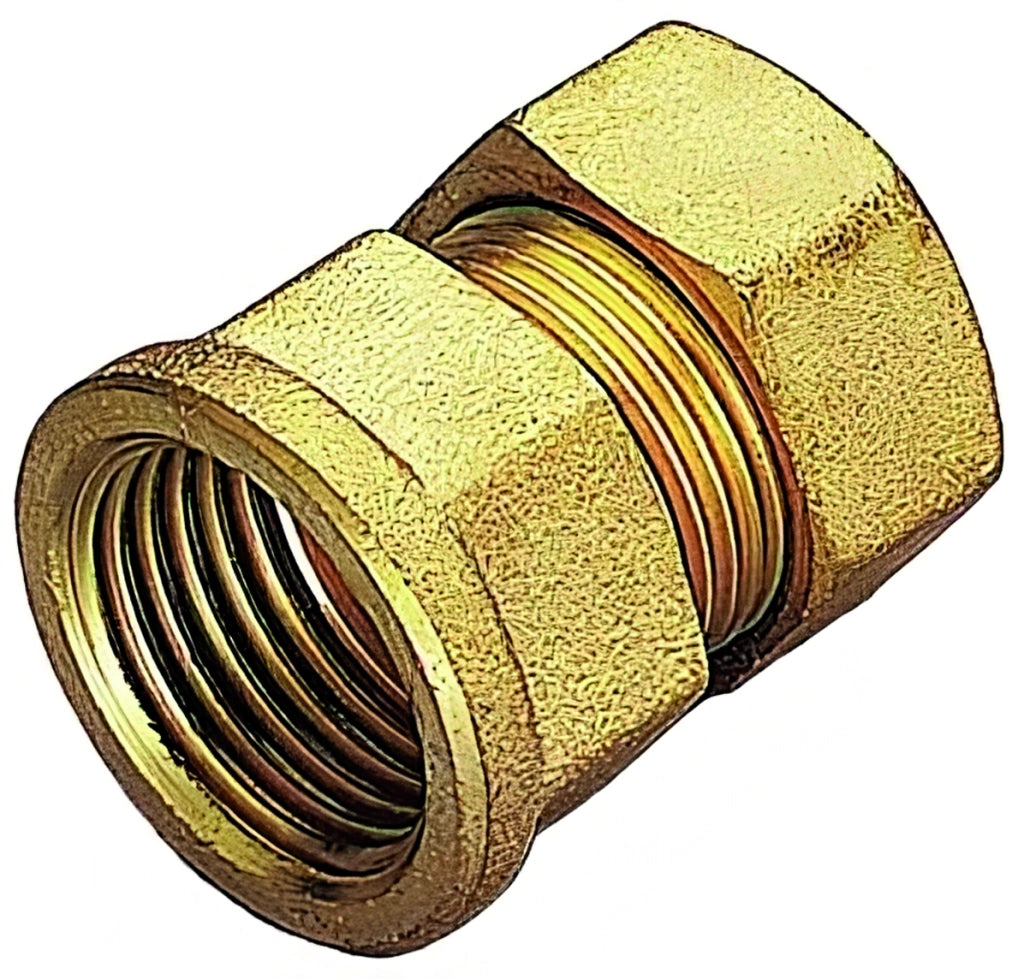 Tiemme RACCORDO IN OTTONE PER TUBO IN RAME diritto femmina mis. 14x1/2 10.00 pz