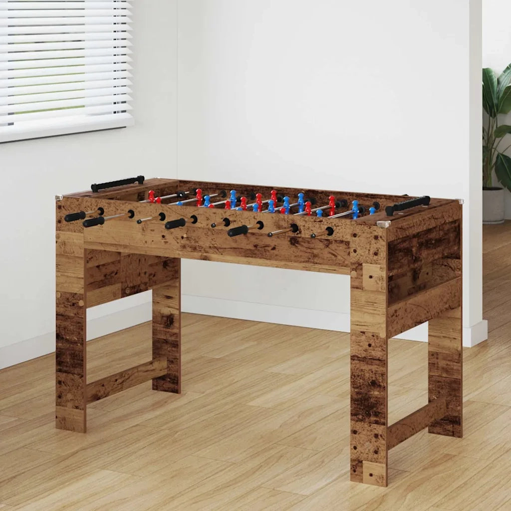 Tavolo da Foosball Legno vecchio 125 x 60,5 x 80 cm CFW3325194