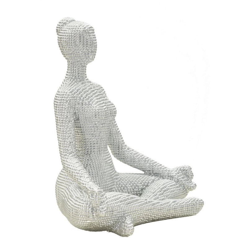 Donnina Yoga Silver cm 20,5x15,5x23