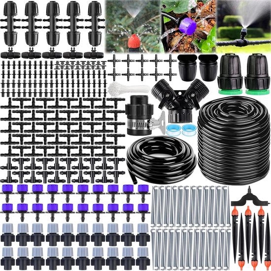 Irrigazione a Gocce Automatica per Giardino e Balcone 50M 

Specifiche tecniche:
- Lunghezza: 50M
- Tipo di irrigazione: a gocce
- Sistema di irrigazione: automatico