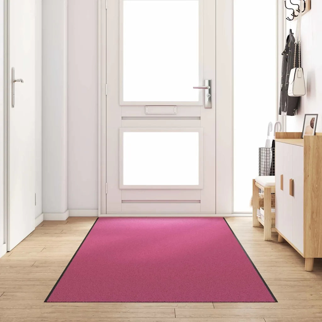 Tappetino Rosa e Nero 120 x 350 cm 100% Poliammide 4100743
