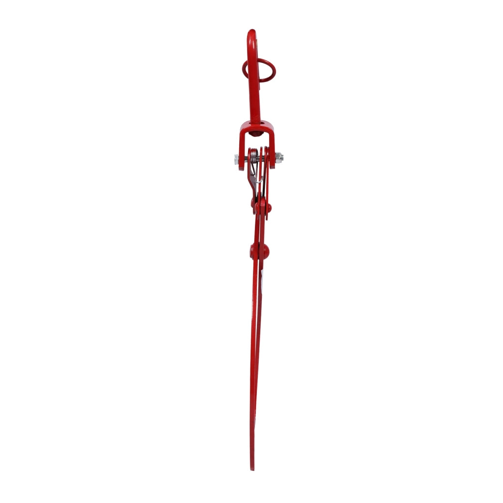 Pinza forestale per legna e tronchi fino a 620 mm 450 kg di forza di trazione 2 artigli