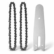 Kit 2 Catena 8" Ricambio + Barra 8 Pollici Per Mini Motosega a Batteria 664413