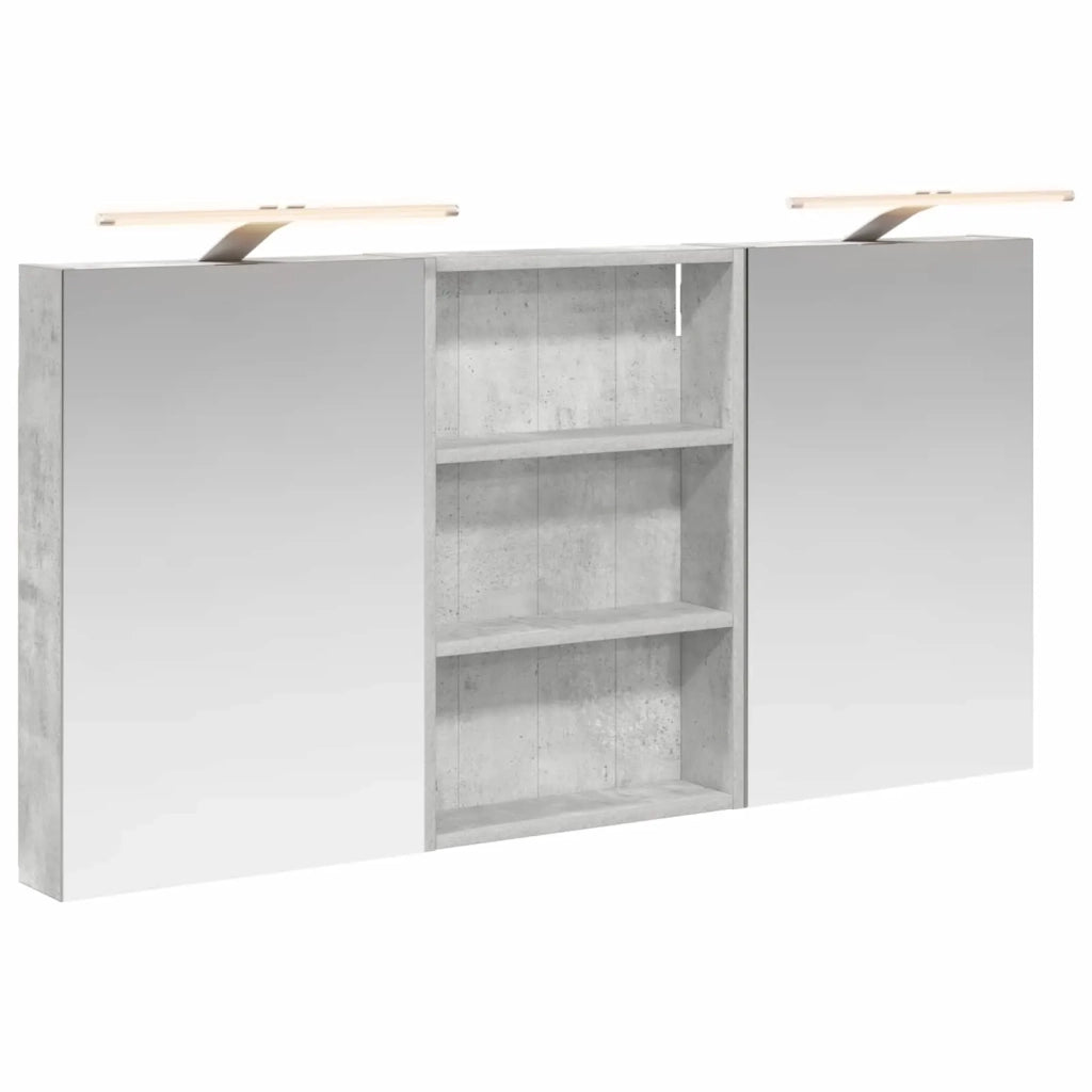 Set di Armadi da Bagno con porta 3 pcs 120 x 10,5 x 60,5 cm 3403739