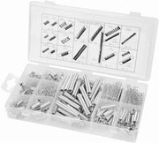 Assortimento di Bucature a Carbonio - 200 pezzi, 20 misure - Carbonio - Assortimento misto con scatola.