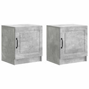 Armadio da Notte 2 pcs Grigio Cemento 43 x 34,5 x 47 cm 895722