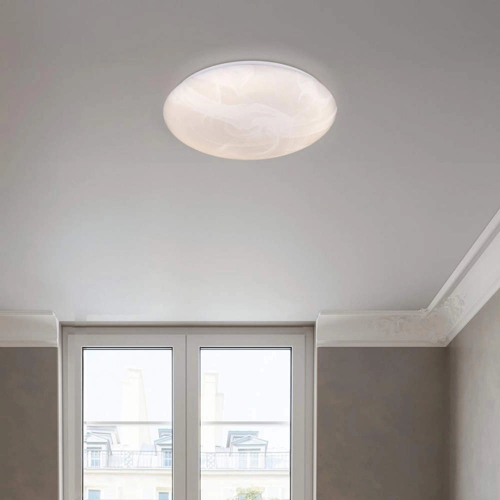 Umbria Plafoniera LED Effetto Alabastro GD Trio