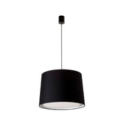 CONGA Lampada sospensione semplice nera/nera 500