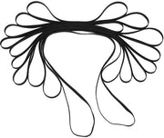 Set di cavi di sostituzione 10 pezzi - Materiale in gomma morbido - Alta prestazione - Duraturo - Capacità di assorbimento vibrazioni - Riem di piastrella