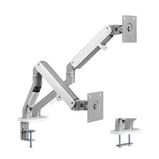 Bracci Monitor Selbu per Scrivania Supporto Doppio pro.tec