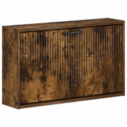 Mobiletto per Scarpe da Muro HOORN 71 x 17 x 43 cm Rovere Fumo 897290