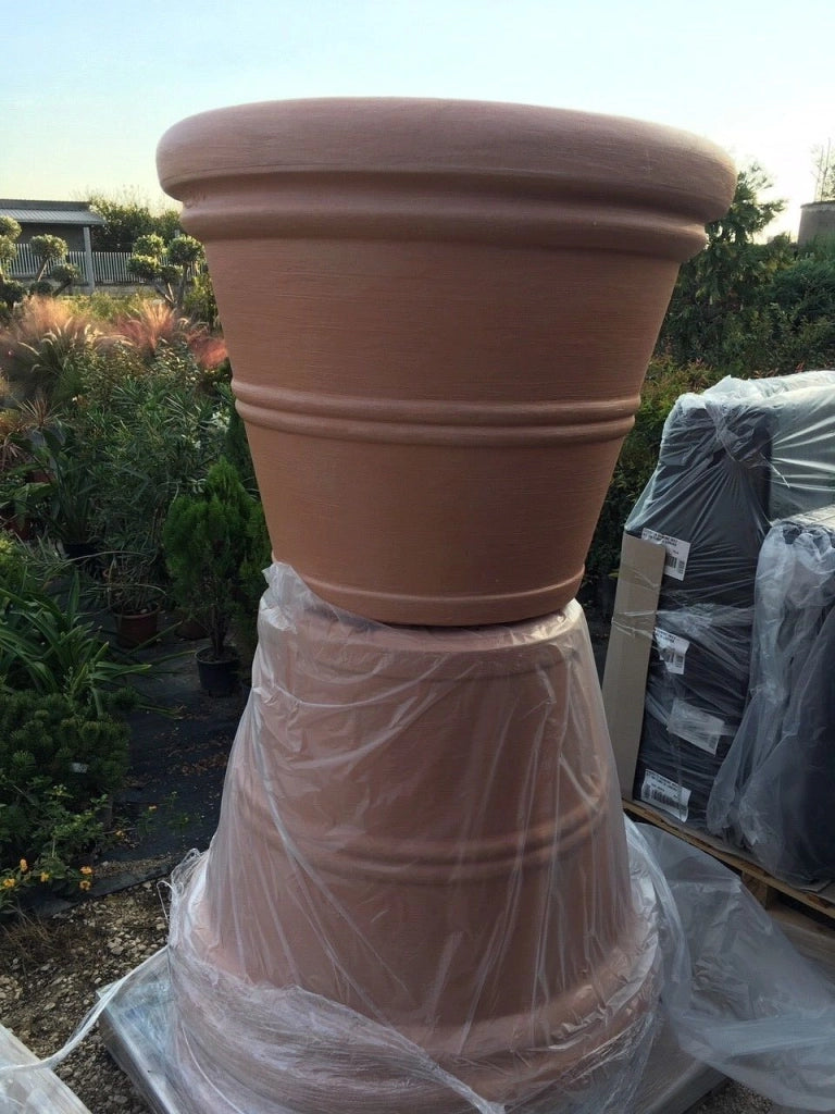 Vaso Resina rotazionale campana Tondo Jesolo 110 Vasar Telcom grandi dimensioni