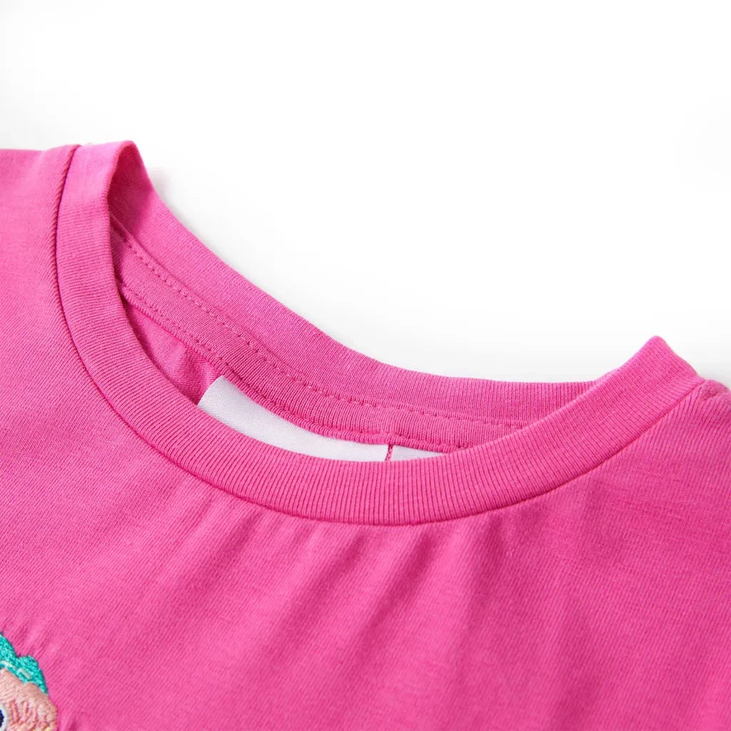 Maglietta da Bambina Rosa Scuro 104cod mxl 133730
