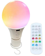 Lampada a LED RGB con ricarica a filo con telecomando (E27) (telecomando grande)