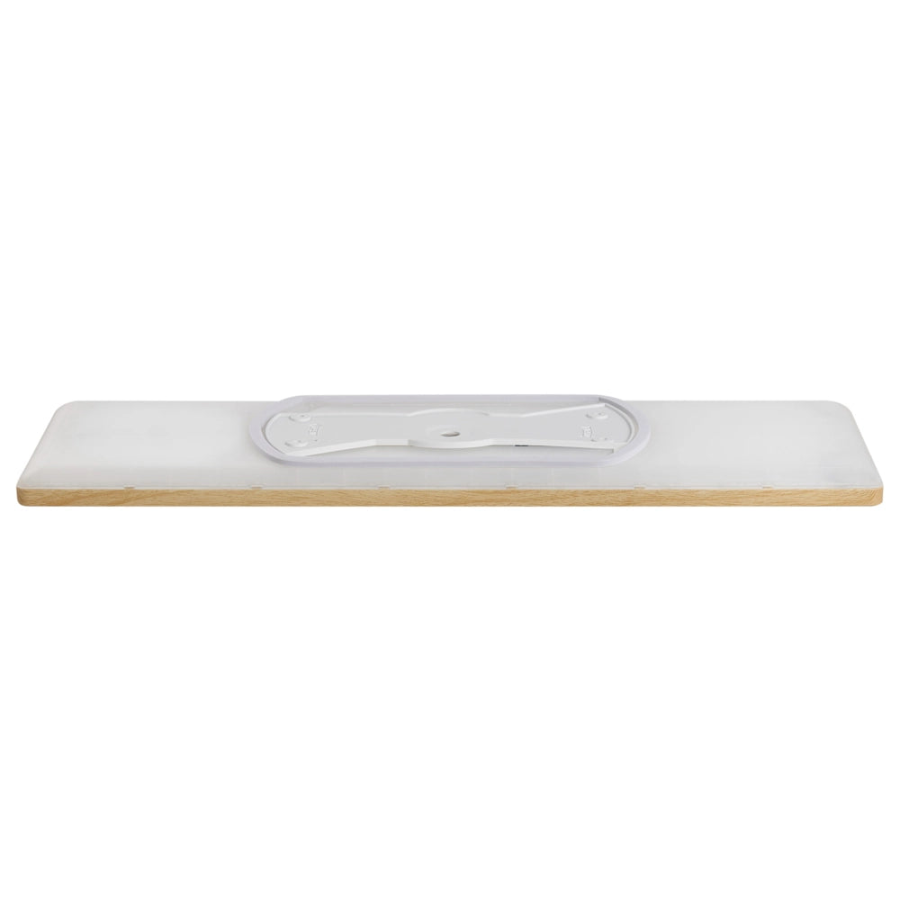 Plafoniera LED Marrone Chiaro a Pannello con Telecomando per Montaggio a Soffitto