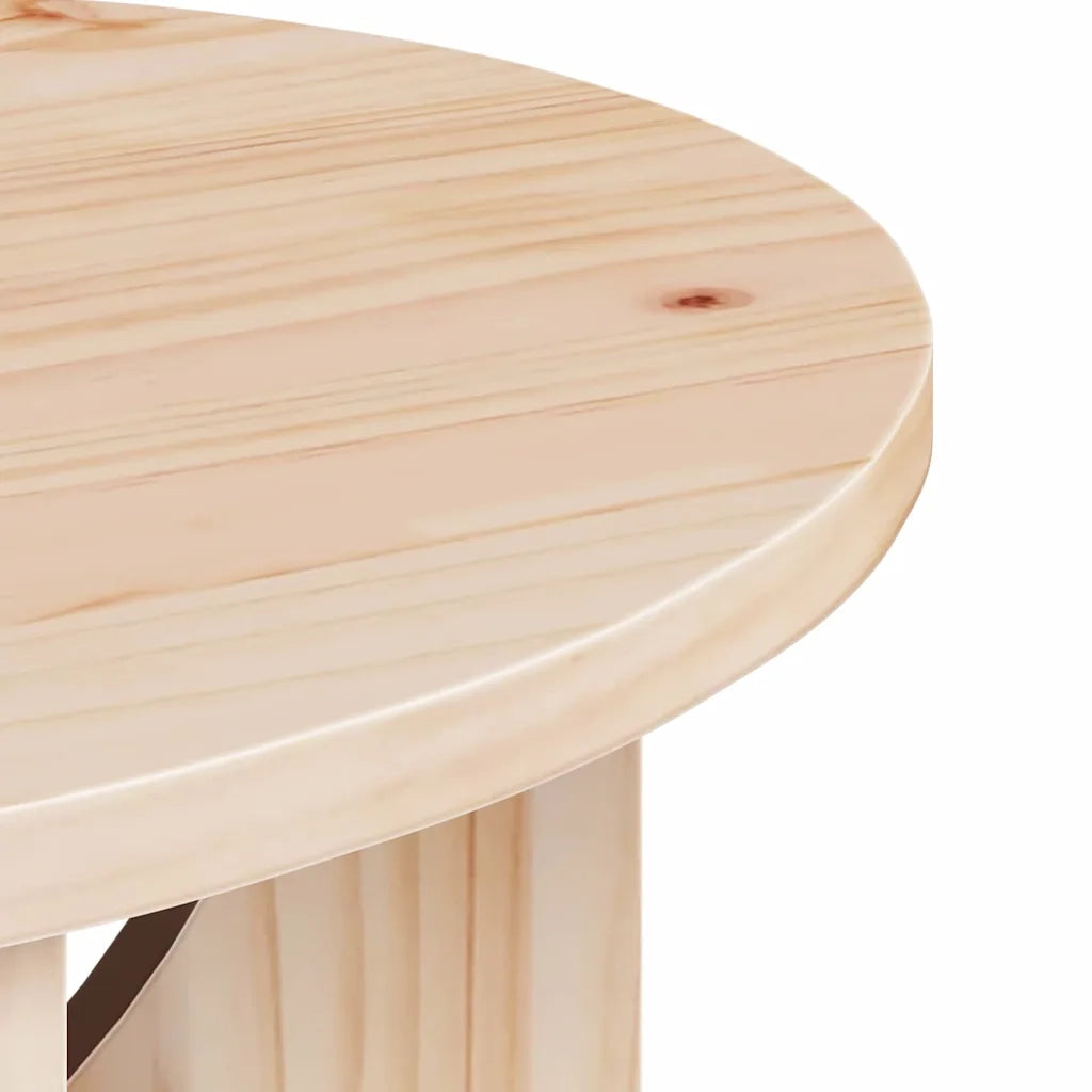 Tavolino da salotto Naturale 50 x 50 x 35 cm 873529