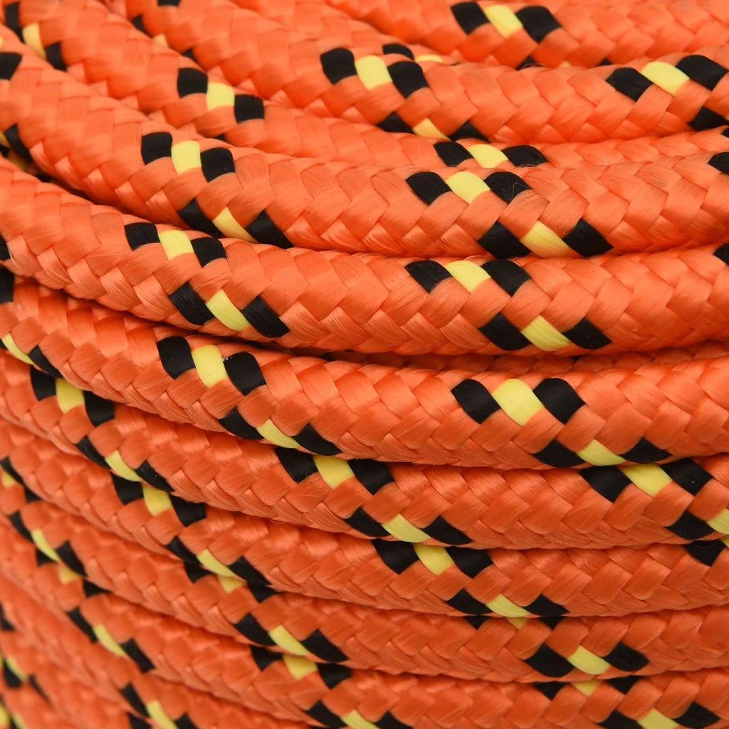 Corda multiuso 12 mm 250 m Arancione PP 930 kg Carico massimo 3472749