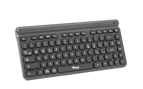 itek DGT W42B tastiera Universale RF senza fili + Bluetooth QWERTY Inglese, Italiano Nero