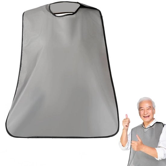 Slabbetji per adulto in materiale TPU, slabbetji riciclabili per adulto per mangiare per uomini e donne, slabbetji impermeabili per adulto, anziani e disabili
