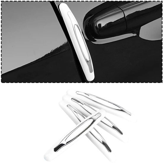 Impianto di protezione per la carrozzeria auto da 4 pezzi - Protezione anti graffio/urto - Applicazione universale - Materiale duraturo - Facile da installare - Resistente a elevate temperature - Protezione per la carrozzeria.