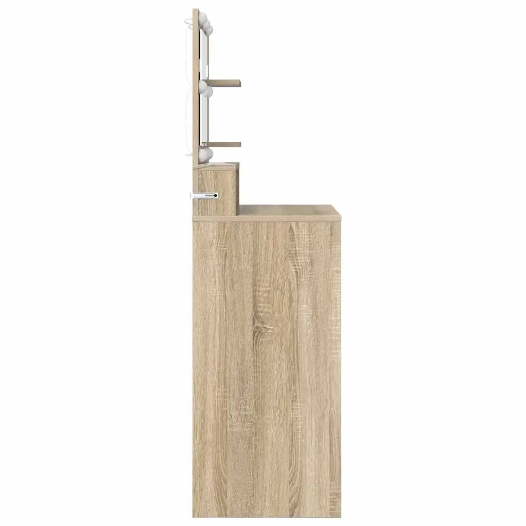 Tavoli da Trucco per Camera da Letto con cassetto Rovere Sonoma