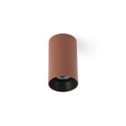 Faro Barcelona - Lampada plafoniera Stan GU10 max 5W - Metallo Verniciato, Installazione a Soffitto, lampadina esclusa - Terracotta