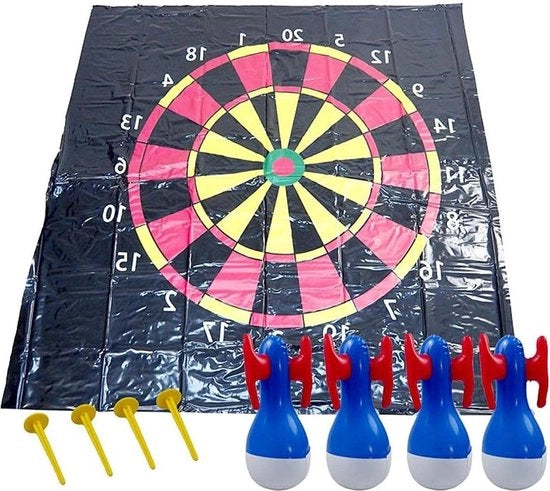 Tavolo da darts gonfiabile in PVC per bambini - gioco da lancio all'aperto per giochi di famiglia in estate