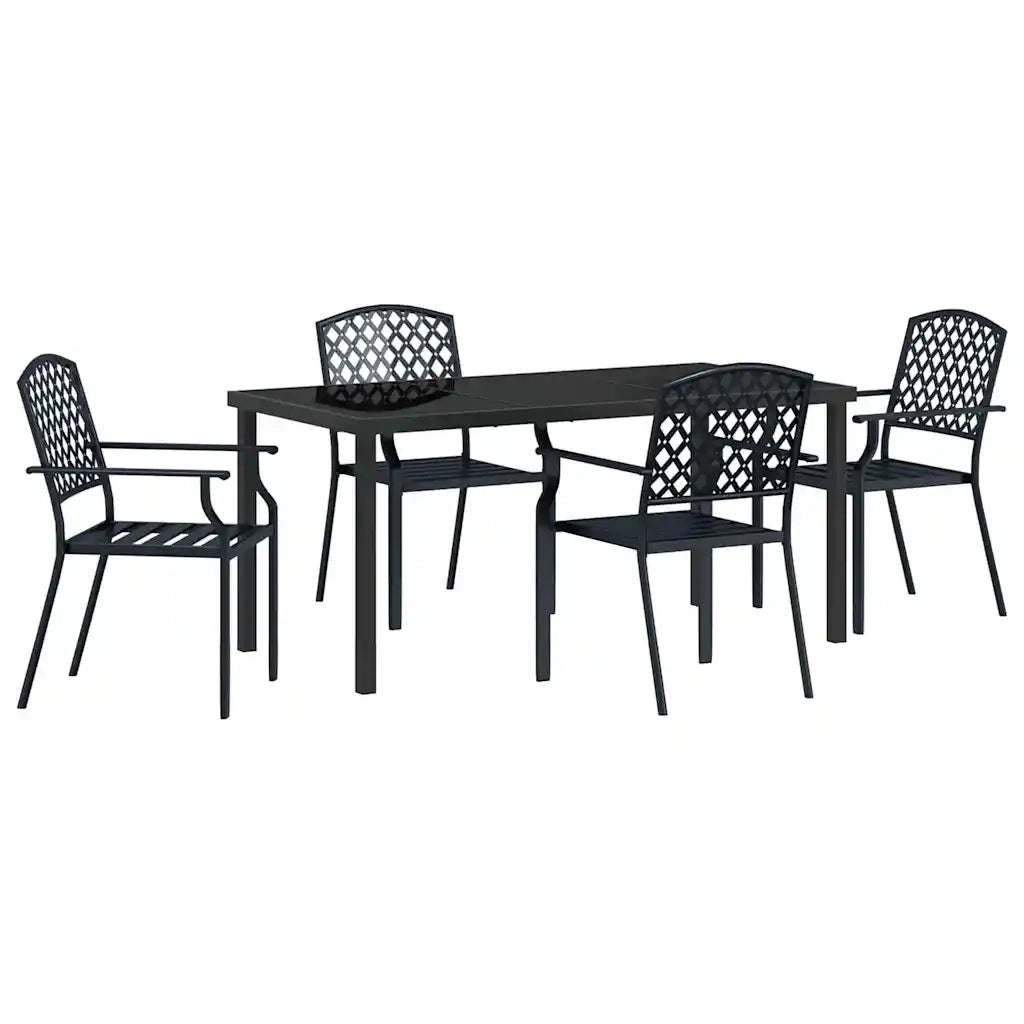 Set da Pranzo per Giardino 5 pcs Antracite 3379306